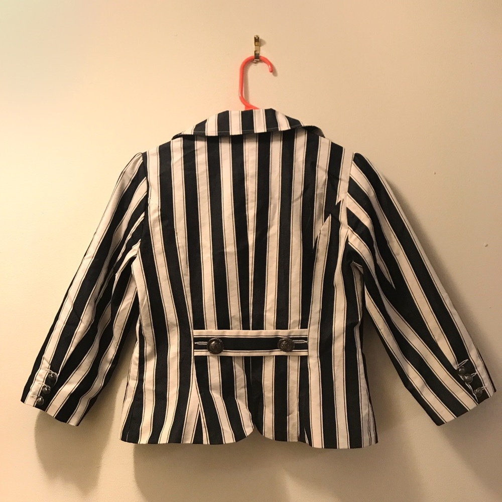 Striped Forever 21 blazer